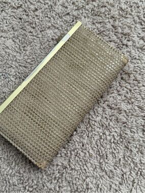 Gold Mesh Evening Clutch